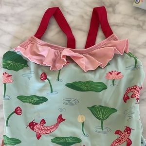 The Beaufort Bonnet Company 3T Koi swimsuit